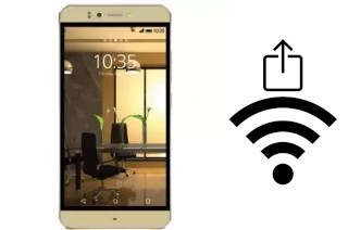 Como gerar um código QR com a senha Wifi em um E-tel N5