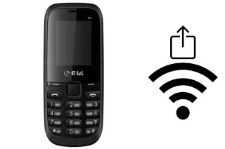 Como gerar um código QR com a senha Wifi em um E-tel T14