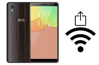 Como gerar um código QR com a senha Wifi em um Elephone A2 Pro