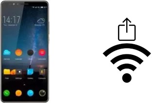 Como gerar um código QR com a senha Wifi em um Elephone A2