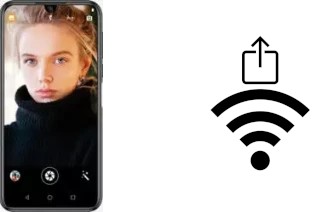 Como gerar um código QR com a senha Wifi em um Elephone A6 Mini