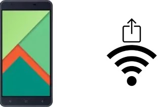 Como gerar um código QR com a senha Wifi em um Elephone C1X