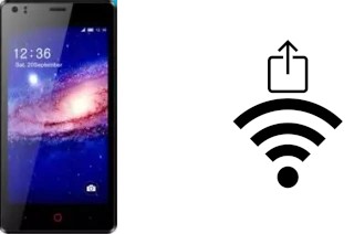 Como gerar um código QR com a senha Wifi em um Elephone G1