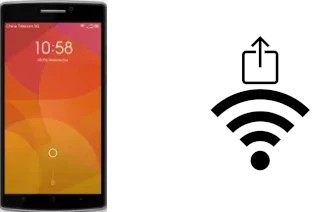 Como gerar um código QR com a senha Wifi em um Elephone G5