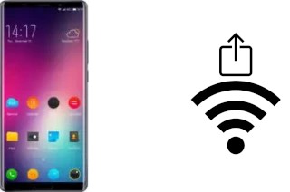 Como gerar um código QR com a senha Wifi em um Elephone P11 3D