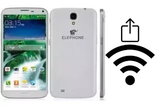 Como gerar um código QR com a senha Wifi em um Elephone P6