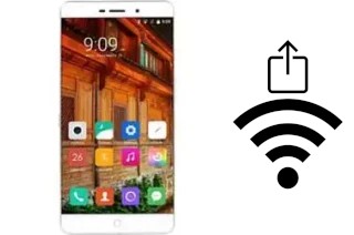 Como gerar um código QR com a senha Wifi em um Elephone P9000 Lite