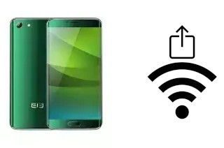 Como gerar um código QR com a senha Wifi em um Elephone S7 Special Edition