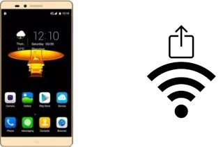 Como gerar um código QR com a senha Wifi em um Elephone Vowney Lite