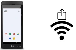 Como gerar um código QR com a senha Wifi em um Elo Touch Pay M60