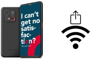 Como gerar um código QR com a senha Wifi em um Emporia ME6