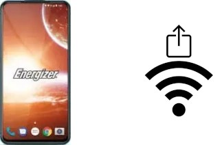 Como gerar um código QR com a senha Wifi em um Energizer Power Max P18K Pop