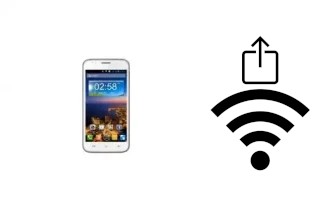 Como gerar um código QR com a senha Wifi em um Evercoss A26B