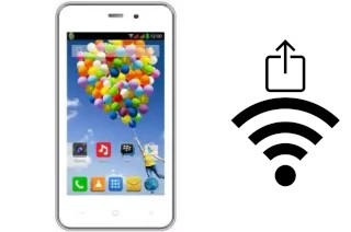 Como gerar um código QR com a senha Wifi em um Evercoss A54