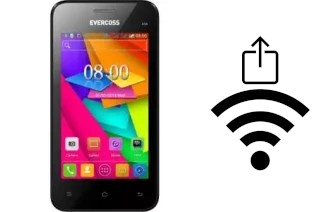 Como gerar um código QR com a senha Wifi em um Evercoss A5A Star