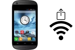 Como gerar um código QR com a senha Wifi em um Evercoss A5Z