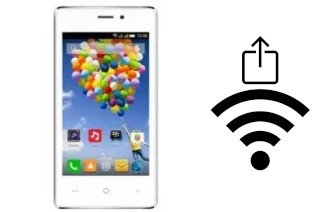 Como gerar um código QR com a senha Wifi em um Evercoss A74A Star