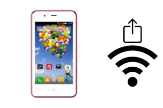 Como gerar um código QR com a senha Wifi em um Evercoss A74D