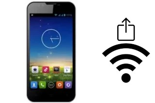 Como gerar um código QR com a senha Wifi em um Evercoss A7V plus