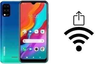 Como gerar um código QR com a senha Wifi em um Evercoss M6A