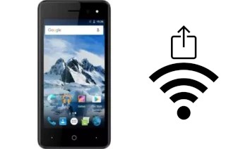 Como gerar um código QR com a senha Wifi em um Evercoss R45