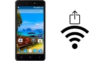 Como gerar um código QR com a senha Wifi em um Evercoss R50A