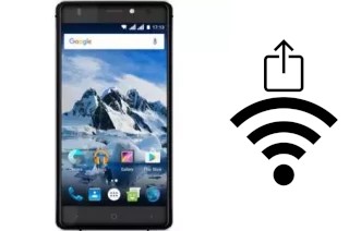 Como gerar um código QR com a senha Wifi em um Evercoss R5D