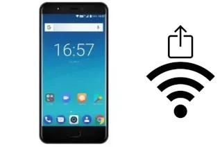 Como gerar um código QR com a senha Wifi em um Evercoss S55A