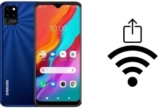 Como gerar um código QR com a senha Wifi em um Evercoss Tera S6