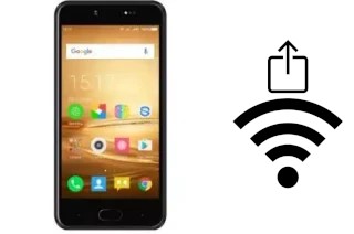 Como gerar um código QR com a senha Wifi em um Evercoss U50A