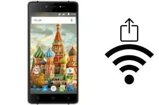 Como gerar um código QR com a senha Wifi em um Evercoss U50B