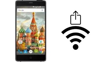 Como gerar um código QR com a senha Wifi em um Evercoss U50C