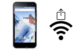 Como gerar um código QR com a senha Wifi em um Evolio StrongPhone G4