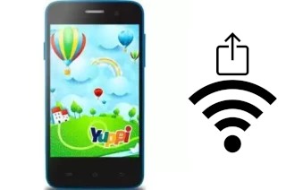 Como gerar um código QR com a senha Wifi em um Evolio Yuppi