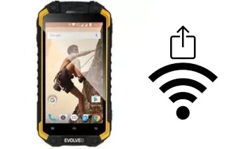 Como gerar um código QR com a senha Wifi em um Evolveo StrongPhone Q9