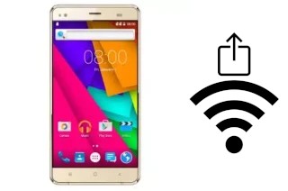 Como gerar um código QR com a senha Wifi em um ExMobile Chat 3 Plus