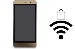 Como gerar um código QR com a senha Wifi em um ExMobile Chat 4 Plus