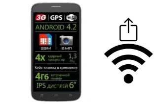 Como gerar um código QR com a senha Wifi em um Explay A600