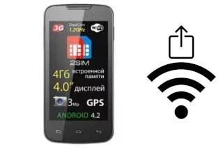 Como gerar um código QR com a senha Wifi em um Explay Alto