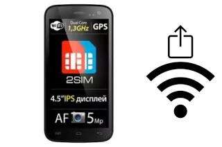 Como gerar um código QR com a senha Wifi em um Explay Golf