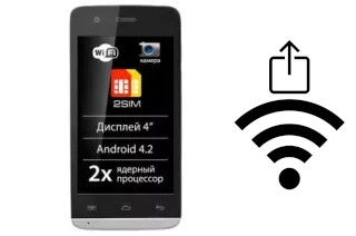 Como gerar um código QR com a senha Wifi em um Explay Hit