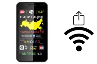 Como gerar um código QR com a senha Wifi em um Explay Infinity II