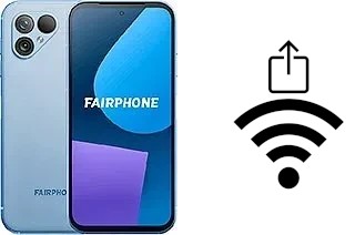 Como gerar um código QR com a senha Wifi em um Fairphone 5