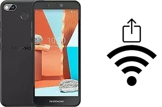 Como gerar um código QR com a senha Wifi em um Fairphone 3+