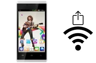 Como gerar um código QR com a senha Wifi em um FPT Life 4 Music