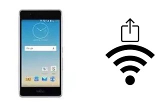 Como gerar um código QR com a senha Wifi em um Fujitsu Arrows M03