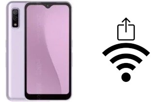 Como gerar um código QR com a senha Wifi em um Fujitsu ARROWS WE