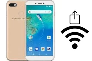 Como gerar um código QR com a senha Wifi em um General Mobile GM 9 Go