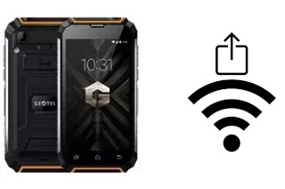 Como gerar um código QR com a senha Wifi em um Geotel G1 Terminator