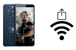 Como gerar um código QR com a senha Wifi em um Geotel G9000